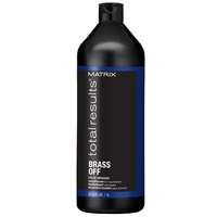 matrix total results brass off conditioner for lightened brunette hair 1000ml