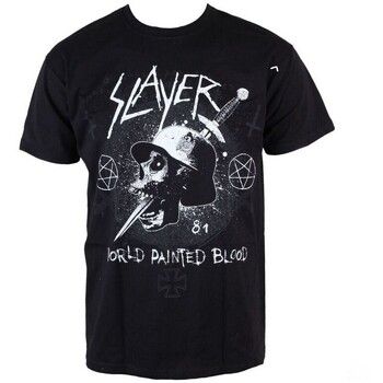 Slayer Camiseta manga larga World Painted Blood para mujer