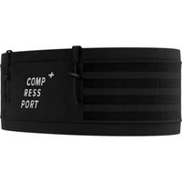 cinturon compressport free belt pro - negronegro talla xss