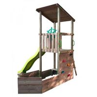 parque infantil masgames nautilus l con pared de escalada