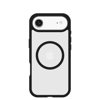 Funda para móvil OtterBox React MagSafe Cover plástico negro transparente para iPhone Air