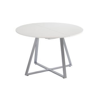 Mesa De Comedor Loyd 120-160 X 120 Cm Extensible Vicco