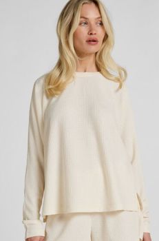 Hunkemöller Top Waffle Everly Blanco