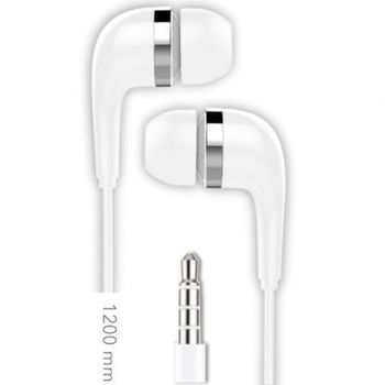 Tech One TEC2905 Auriculares Intrauditivos Micrófono Jack 3.5 Blancos