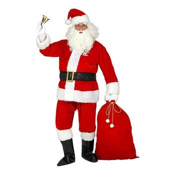 Disfraz De Santa Claus Profesional Para Hombre