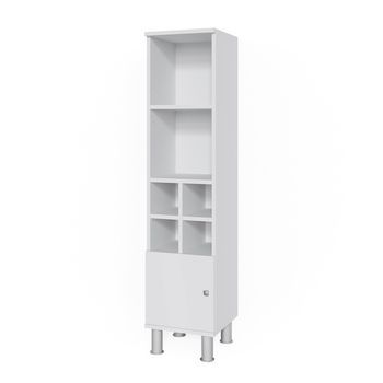 Armario De Baño Mediano Fynn 30 X 130.6 Cm Puerta Pequeña Vicco