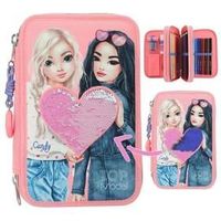 topmodel estuche triple con lentejuelas