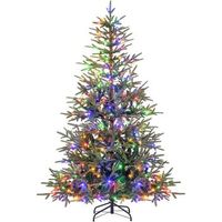 arbol de navidad con luces incorporadas costway  530 puntas - 180cm