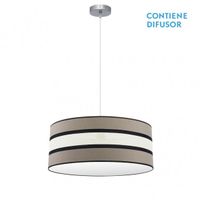 fabrilamp colgante bicolor 3luces topobeis modelo karla