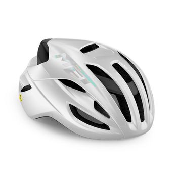 Casco Met Rivale Mips Blanco brillo, Talla M (56-58 cm)