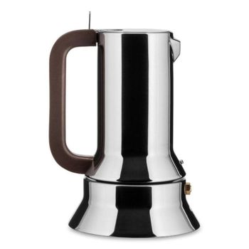 Cafetera italiana Alessi 9090 acero inoxidable 0,15 L 3 tazas inducción