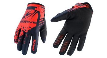 Par de guantes kenny brave red