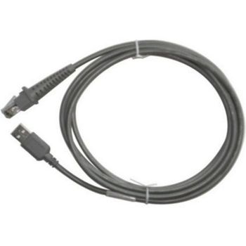 Cable de transferencia de datos Datalogic USB A 2 m Gris