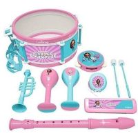 set instrumentos musicales lexibook gabbys dollhouse 7 piezas infantil