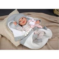 muneca reborn arias 40 cm nadia rosa cmanta