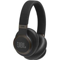 jbl live 650btnc wireless bluetooth noise-cancelling headphones - black black