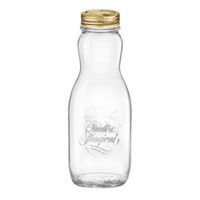 botella de zumo vidrio 1l