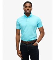 superdry para hombre m1110440a polo de punto essential azul m casual algodon manga corta