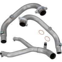 tubo de escape moto guzzi v 85 tt e5 kit inox mistral