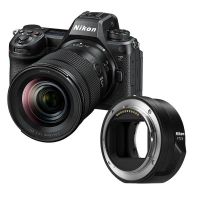 camara mirrorless nikon z6 iii 245mp sensor full-frame 24-120mm f4 s 6k uhd  adaptador ftz ii