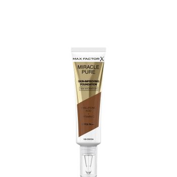 Max Factor Miracle Pure Skin Improving Foundation 30ml (Various Shades) - Cocoa