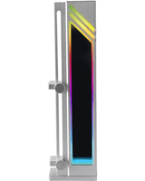 soporte para vga universal mars gaming mcagcbw de aluminio color gris plateado base magnetica antide