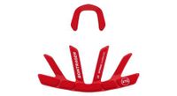 almohadilla para casco bontrager velocis mips rojo