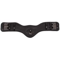 cincha de doma clasica anatomica cuero negro 60 cm 180052-0232 horka
