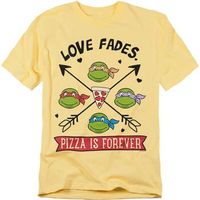 teenage mutant ninja turtles camiseta pizza is forever para hombre