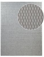 alfombras de interior y exterior timba gris  140x200 cm