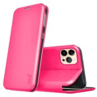 cool funda flip cover elegance fucsia para iphone 13 pro max