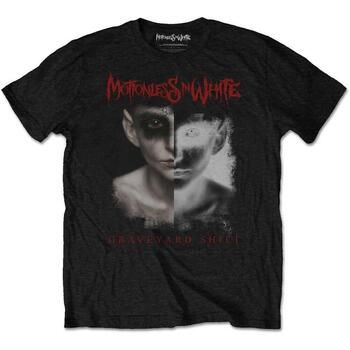 Motionless In White Camiseta manga larga Split Screen para mujer