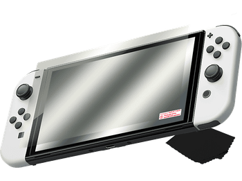 Protector pantalla - Ardistel Blackfire Tempered Glass Anti-BlueLight 9H, Nintendo Switch OLED, Transparente
