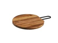 tabla de cortar de madera de acacia stine - o26cm