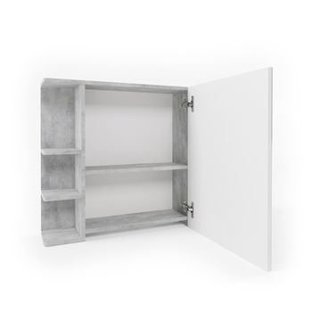 Armario Con Espejo Para Baño Fynn 79.6 X 64 Cm Vicco