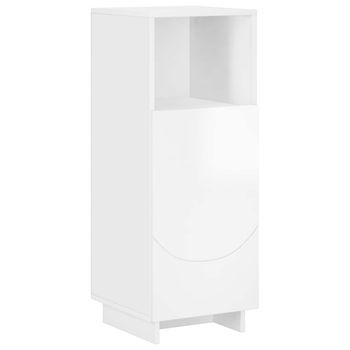 Mueble De Cuarto De Baño Blanco Brillante 36,5 X 38 X 95 Cm Vidaxl