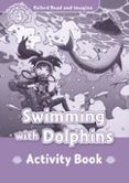 oxford read and imagine 4 swimming with dolphins activity book