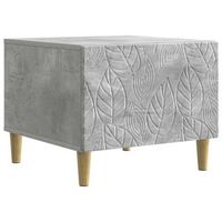 mesa de centro 50x49x40 cm madera - gris