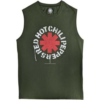 Red Hot Chili Peppers Camiseta tirantes Stencil para hombre
