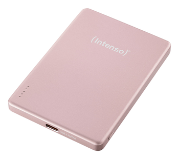 Intenso Powerbank MW5000 MagSafe Rosado