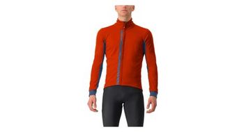 Chaqueta de manga larga castelli entrata rojo azul