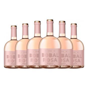 Vicente Gandía Vino Rosado Rosa Utiel-requena 75 Cl 12% Vol. (pack De 6 Unidades)