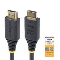 cable hdmi startech 2m premium certificado 4k60hz 18gbps hdr10 arc negro