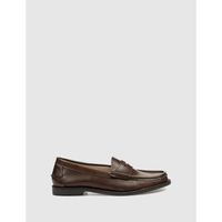 kamome trends zapatos bajos mocasin ember marron para mujer