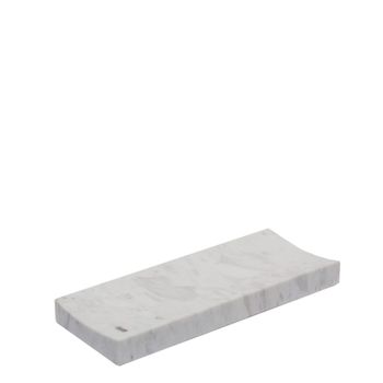 Vaciabolsillos de mármol blanco y gris l19