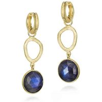 jorge revilla pendientes pendientes luna largos para mujer