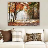 pintura decorativa lienzo 8509406570100 multicolor 70x100 cm