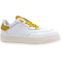 fourline deportivas moda 4line sneaker low max bianco ocra x04 para mujer