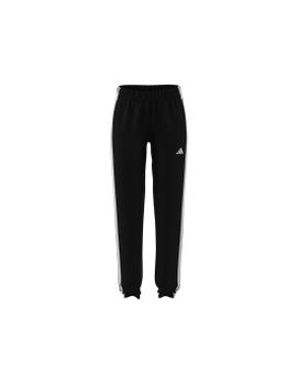Pantalones adidas 3Bandas French Terry Cf Mujer Negro/Blanco