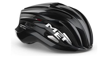 Casco met trenta mips road rojo negro